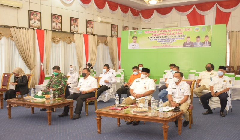 Pemkab Kampar Semakin Siap Jadi Kabupaten Layak Anak