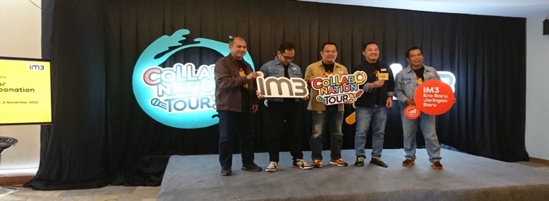Era Baru, Jaringan Baru, IM3 Menyapa Pekanbaru Melalui Konser Musik "Collabonation Tour"