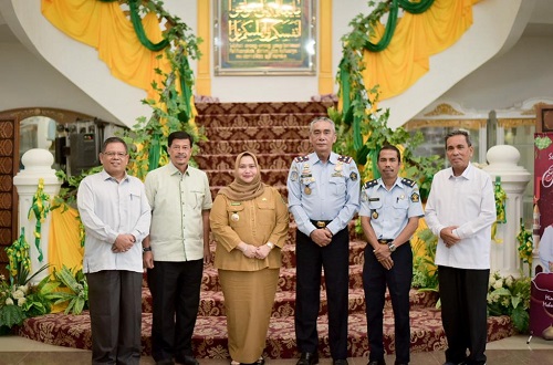 Temui Bupati Bengkalis, Putra Daerah Jabat Kepala Imigrasi 