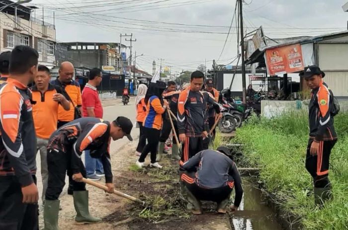 Dukung HPN Riau, Pemkab Inhil Gelar Goro Massal di 15 Titik