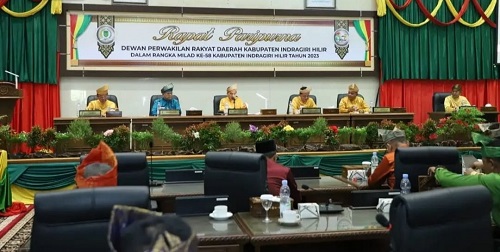 DPRD Gelar Paripurna Istimewa Peringatan Milad Inhil ke-58