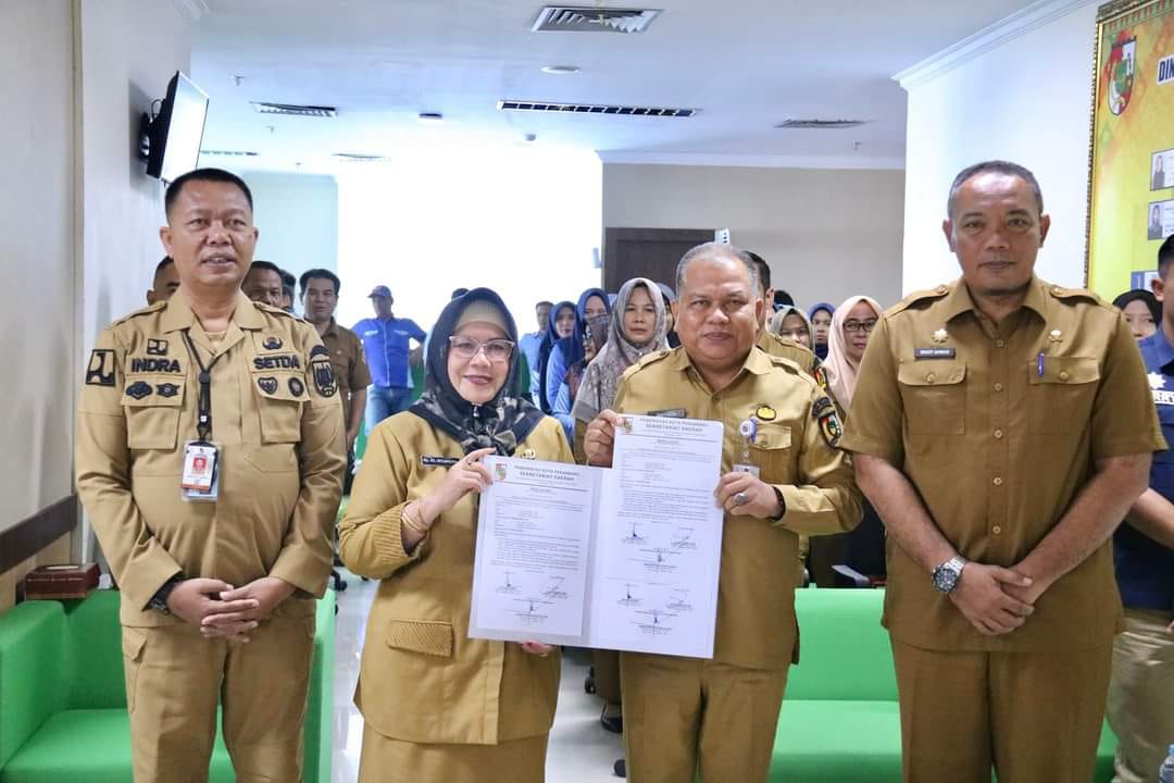 Sertijab, Kadis Ketapang Pekanbaru El Syabrina Masuki Purna Tugas ASN