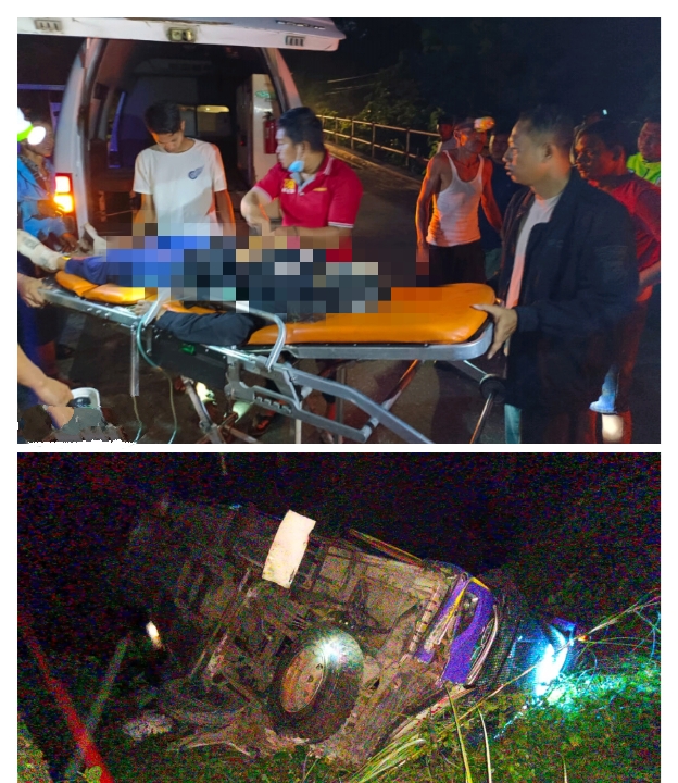 Bus Tujuan Medan Masuk Jurang di Kuansing, 1 Penumpang Tewas