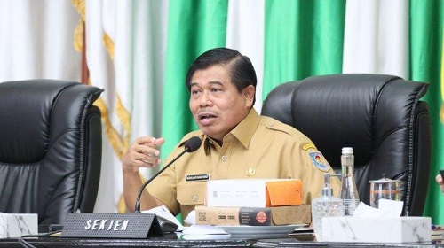 Sekjen Kementerian Dalam Negeri Minta ASN Jaga Netralitas dalam Pemilu 2024 - Pekanbaruexpress