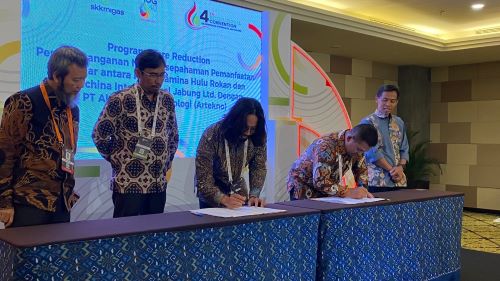 Menuju Zero Emission, PHR Teken MOU Rencana Pemanfaatan Gas Suar 