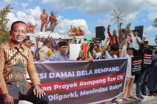  Demi Investasi Tiongkok, Bahlil Berambisi Menggusur Warga Pulau Rempang