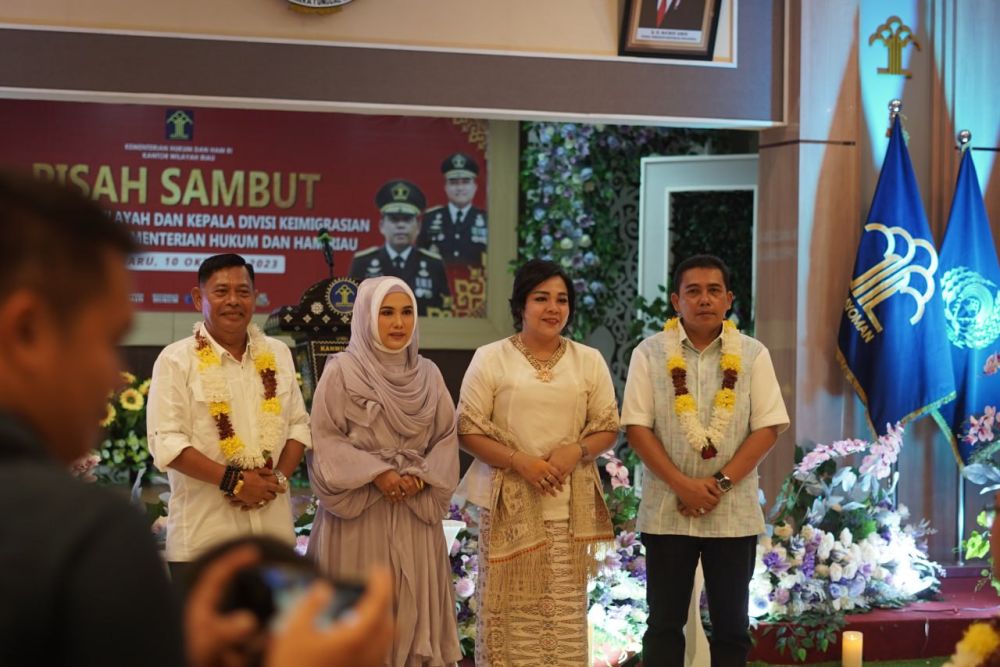 Budi Argap Situngkir Resmi Jabat Kakanwil Kemenkumham Riau