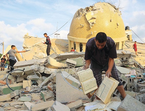 Israel Menggila, Palestina Klaim 26 Masjid di Jalur Gaza Hancur Dibom