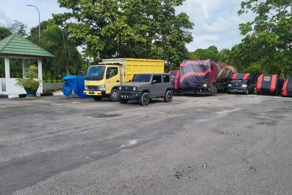 Aset Tersangka Korupsi Penyelewengan Pupuk Subsidi Disita Kejari Siak 