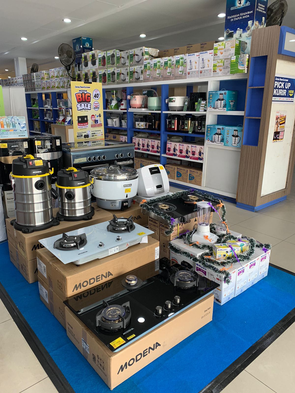 Meriahkan Central Panam Elektronik, MODENA Berikan Penawaran Terbaik dan Hadiah Hingga Grandprize