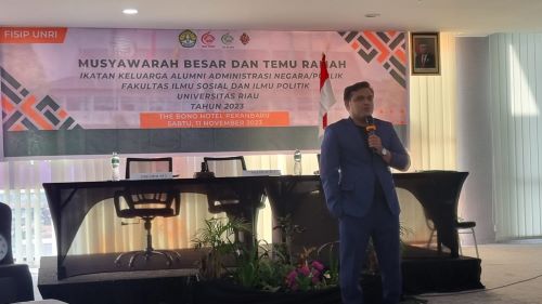 Billi Pranata Terpilih Jadi Ketua IKA Administrasi Negara Fisip Unri