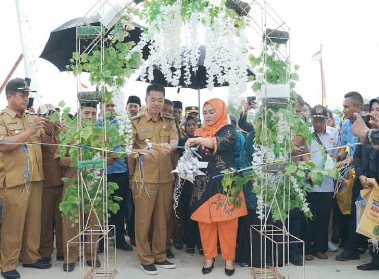 Afrizal Sintong Resmikan Jembatan Air Hitam Pujud - Pekanbaruexpress