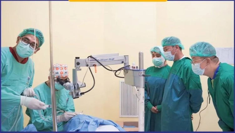 Ratusan Warga Rokan Hilir Ikuti Operasi Mata Katarak Gratis Lions Clubs - Pekanbaruexpress