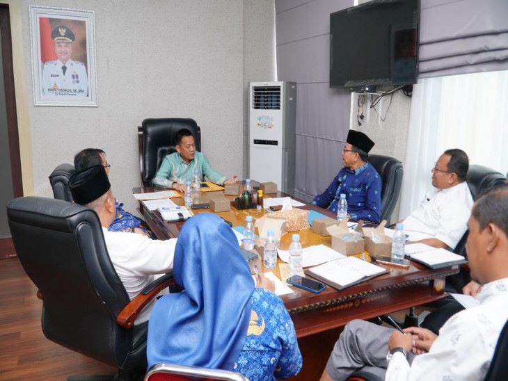 Sekda Kampar Hambali Pimpin Rapat Persiapan Peringatan HAKORDIA 2023
