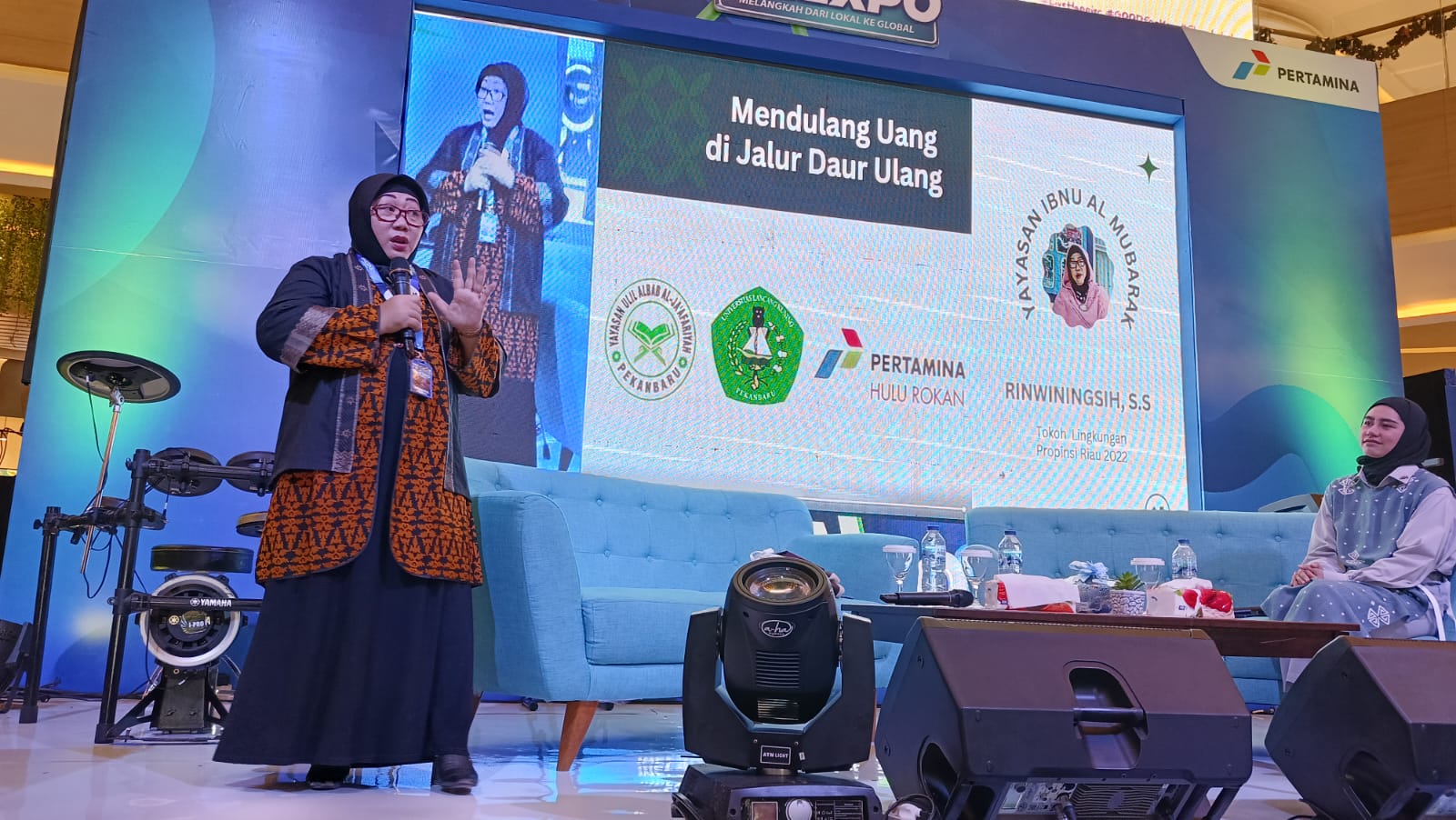 SMEXPO 2023, Bank Sampah Binaan PHR Berbagi Inspirasi Kepada Masyarakat  