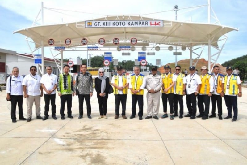 Diprediksi, Tol Bangkinang - Pangkalan 24,7 Km  Kontruksinya Rampung Desember 2023