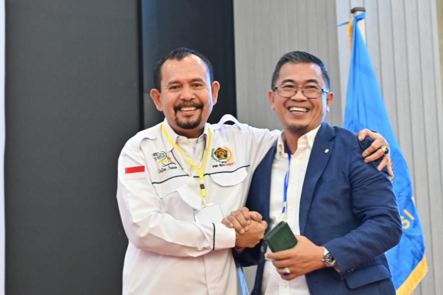 Terpilih Raja Isyam Azwar Ketua PWI Riau, Zufra Irwan Ketua DK  Periode 2023-2028