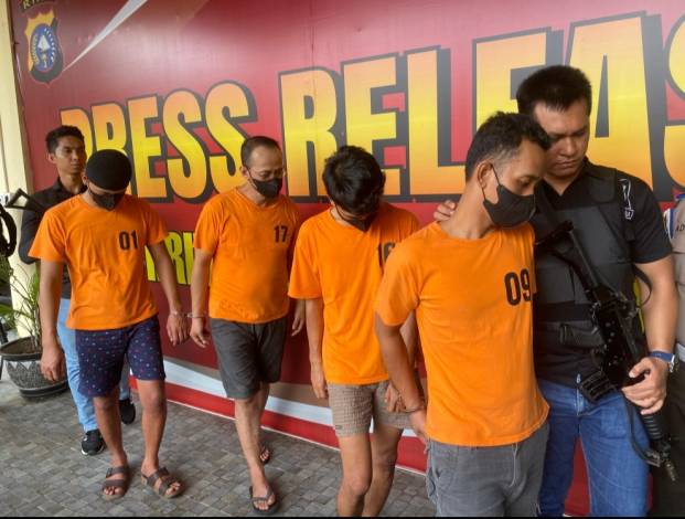 Polresta Pekanbaru Sita 3,5  Kg Sabu dan Ribuan Butir Ektasi dari Sindikat Narkoba Jaringan Provinsi