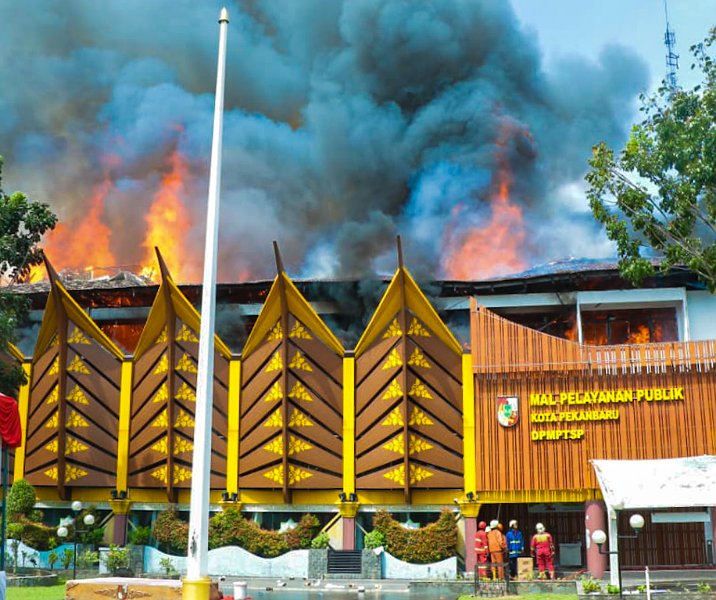 Pembangunan Kembali MPP Belum Dianggarkan Pemko Pekanbaru di APBD 2024
