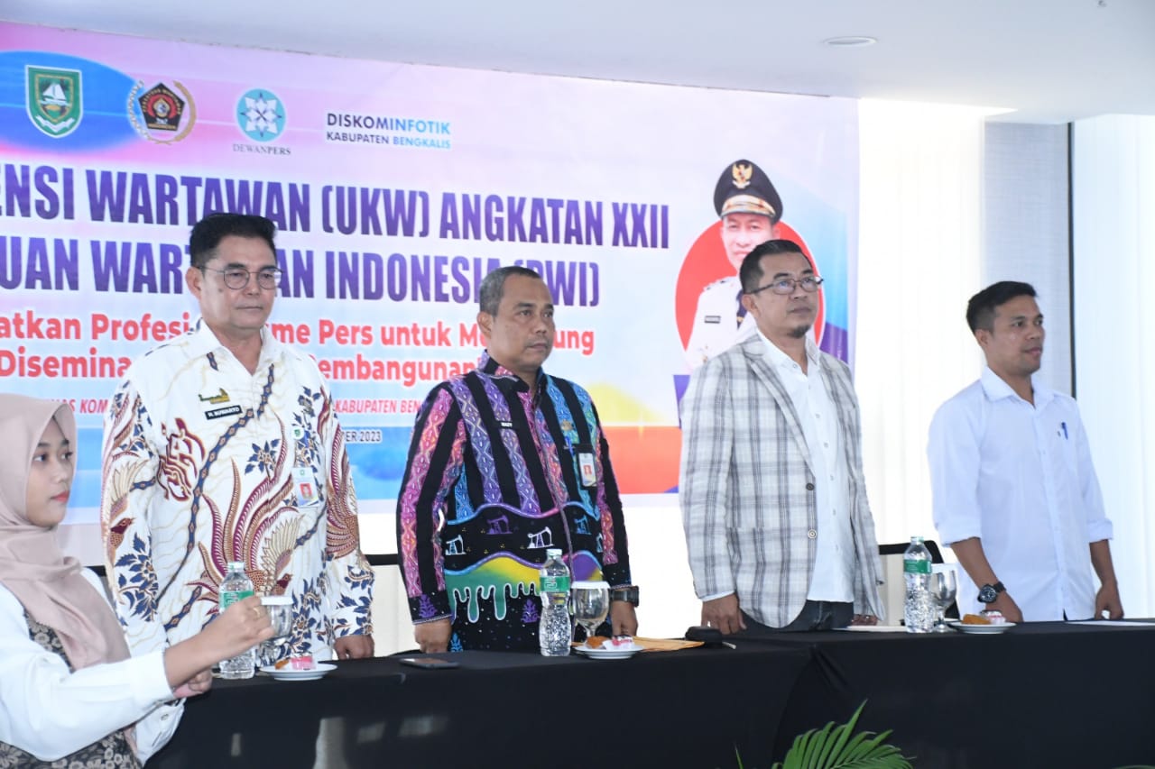 Biar Kompeten,Puluhan Wartawan Ikuti UKW Angkatan XXII yang Ditaja PWI Riau