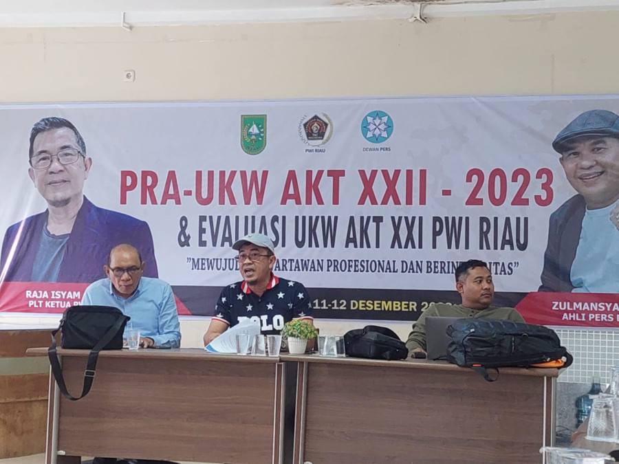 PWI Riau Gelar Rapat Persiapan HPN Provinsi Riau, Kabupaten Kuansing Bakal Tuan Rumah