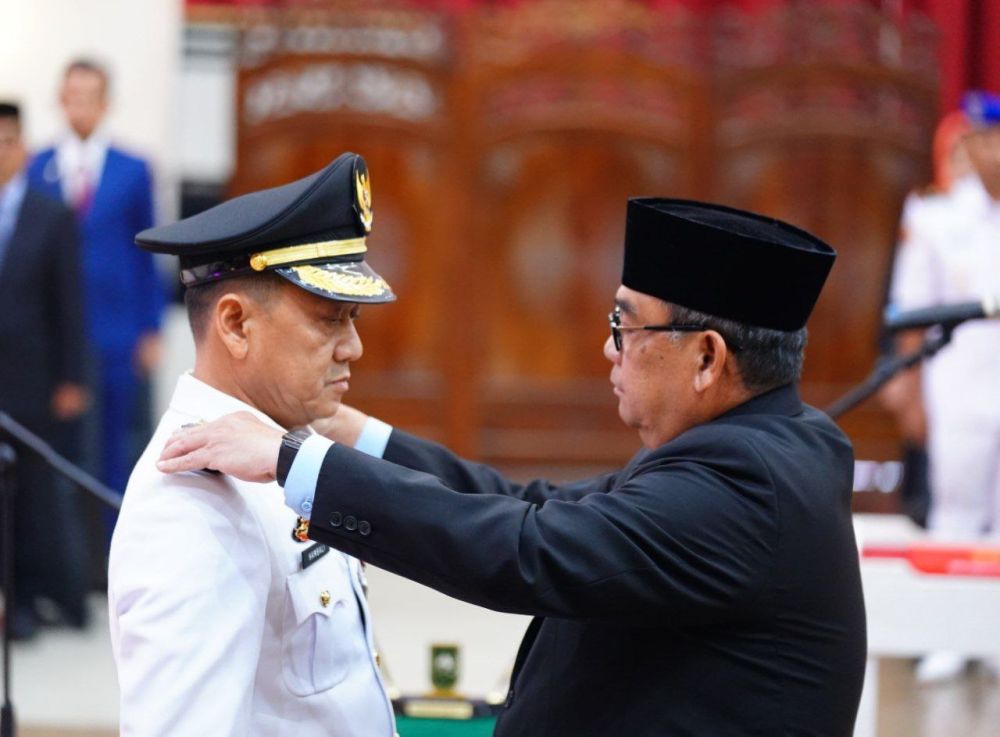 Gubernur Riau Lantik Hambali Jadi Pj Bupati Kampar