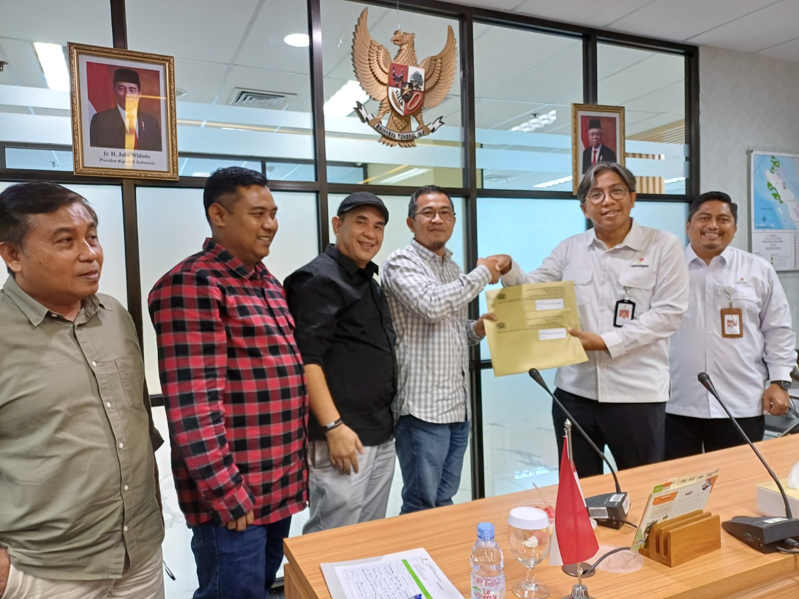 PWI Riau Audiensi ke SKK Migas Sumbagut, Raja Isyam Sampaikan Program 2024