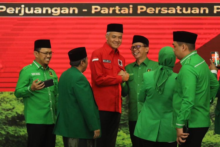 Ganjar Sindir Segelintir Kader PPP Pendukung Prabowo-Gibran