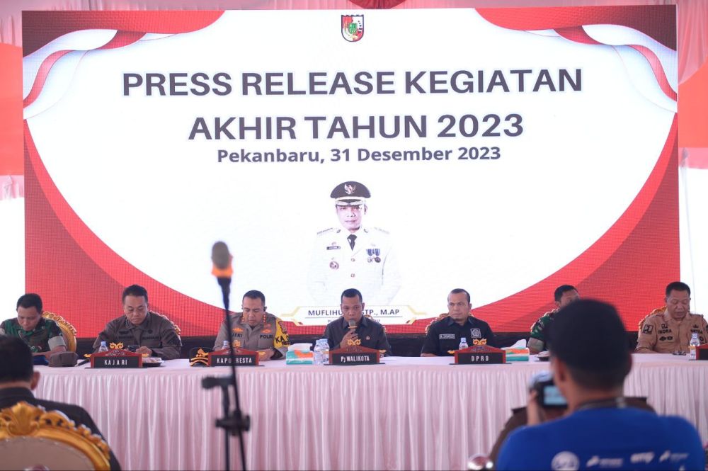 Pj Wali Kota: Sepanjang Tahun 2023 Pekanbaru Bergerak Tumbuh