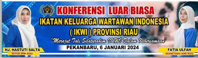 Sabtu Besok, IKWI Riau Akan Gelar KLB