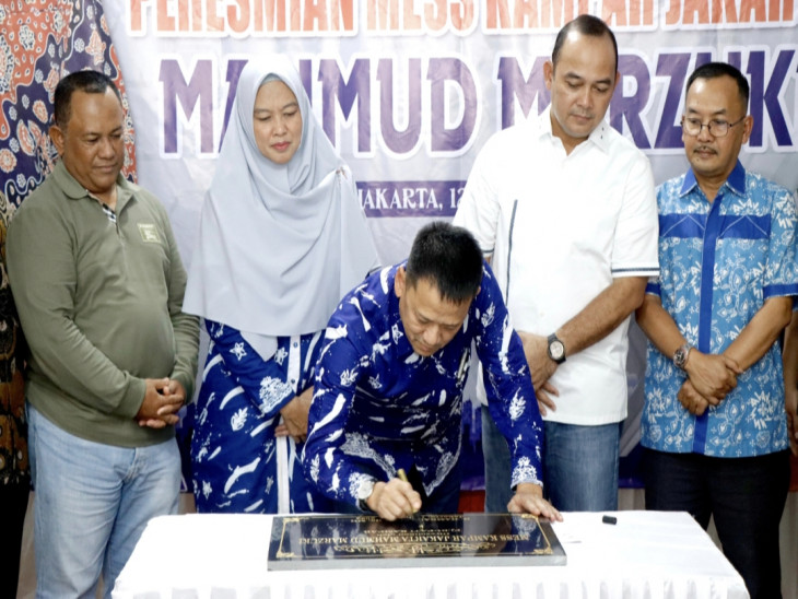 Pj.Bupati Kampar Hambali Resmikan Mess Kampar di Jakarta, Beri Nama Pejuang 'Mahmud Marzuki'