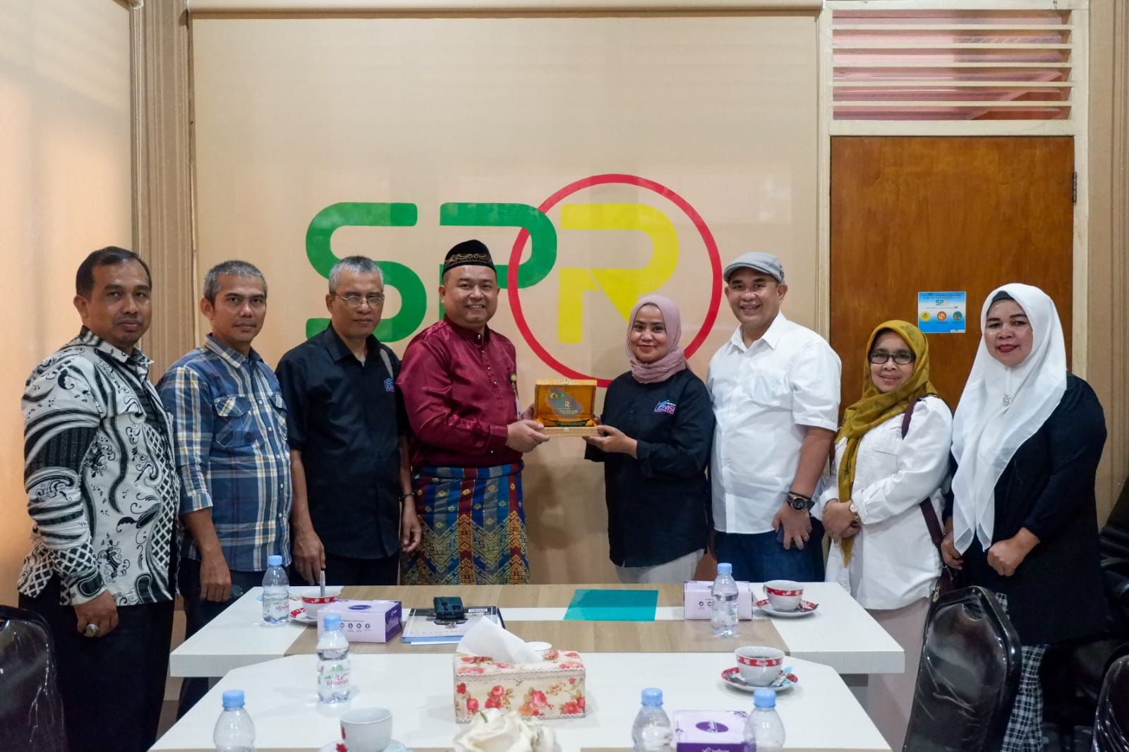 SMSI Riau Silaturahmi ke PT SPR, Fuady Ajak Meninjau Proyek Air Minum