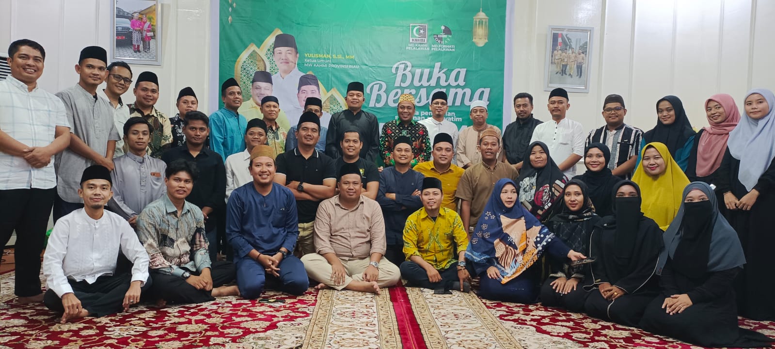 MD KAHMI Pelalawan Buka Bersama dan Berbagi Santunan Bersama Anak Yatim