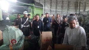 Tim Gabungan BPOM Pekanbaru Grebek Ribuan Kardus Kosmetik Ilegal