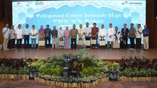 Manajemen PHR Lepas Pekerja Berangkat Haji ke Tanah Suci