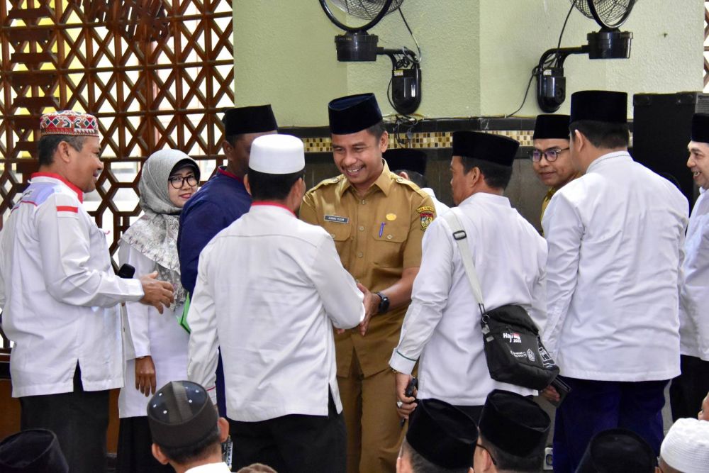 792 CJH Ikuti Manasik Haji Tingkat Kabupaten Kampar 