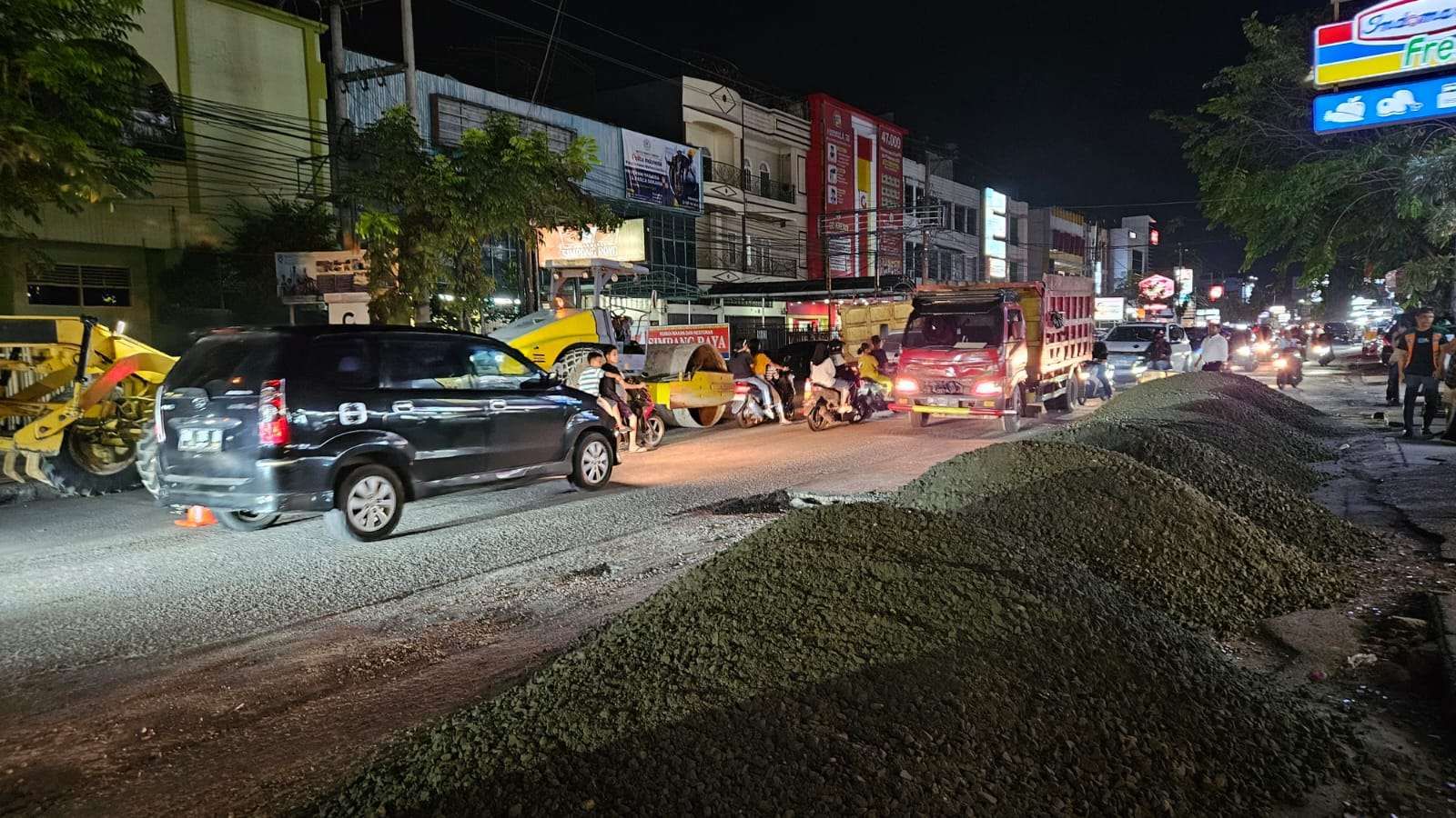 Perbaikan 6 Ruas Jalan di Pekanbaru Ditargetkan Oktober Selesai