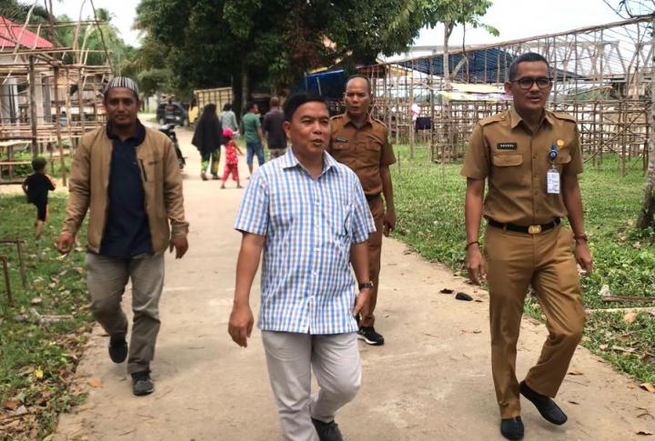 Pastikan Persiapan Ekspedisi Jurnalistik PWI Riau, Panitia dan Diskominfoss Kuansing Tinjau Lokasi 
