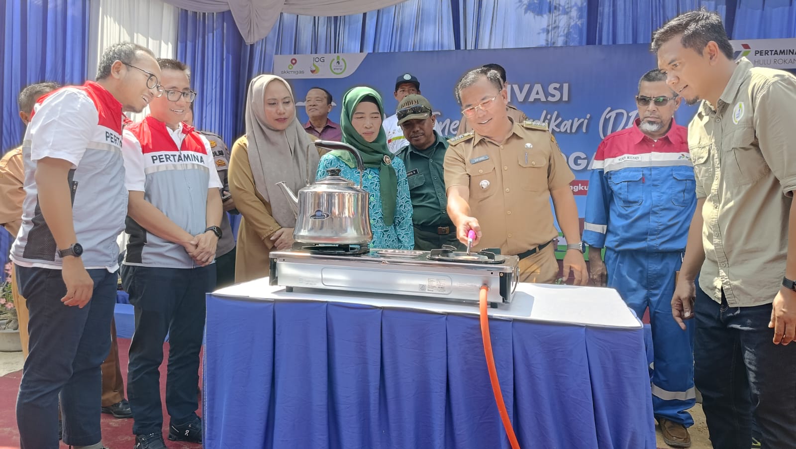 Program Energi Berdikari, PHR Ciptakan Sirkular Ekonomi Warga Mukti Sari Kampar