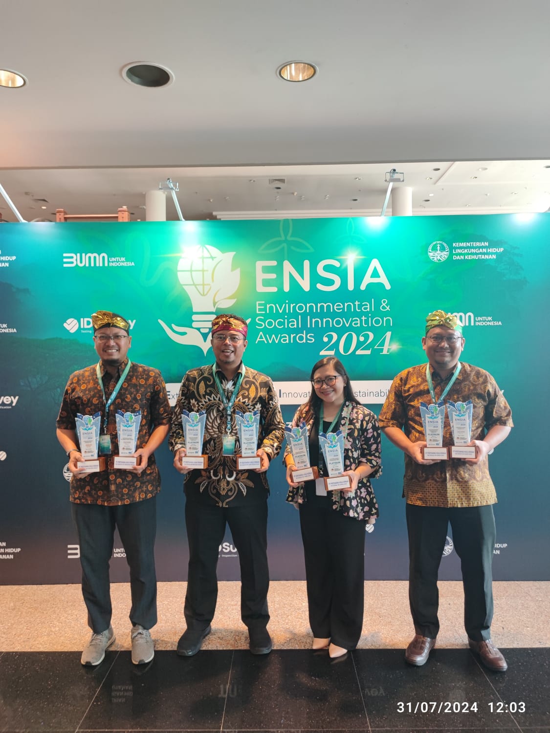 PHR Borong 8 Penghargaan Bidang Lingkungan dan Inovasi Sosial  