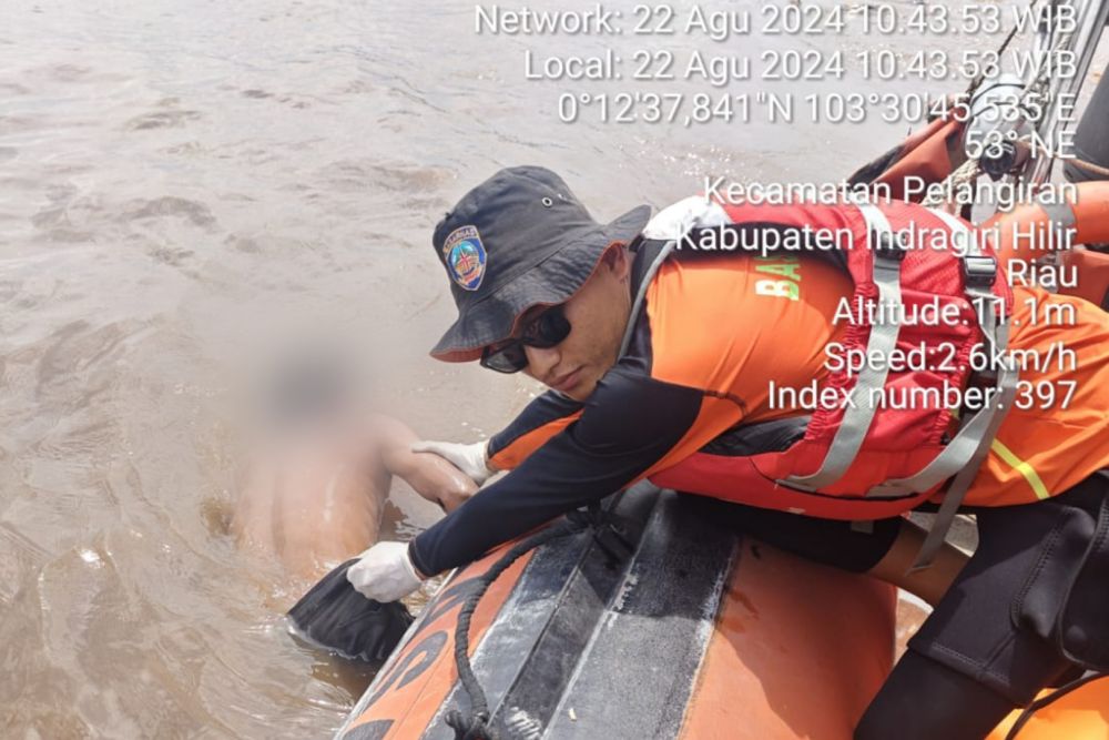 ABK Terjatuh dari Kapal di Inhil Ditemukan Meninggal Dunia