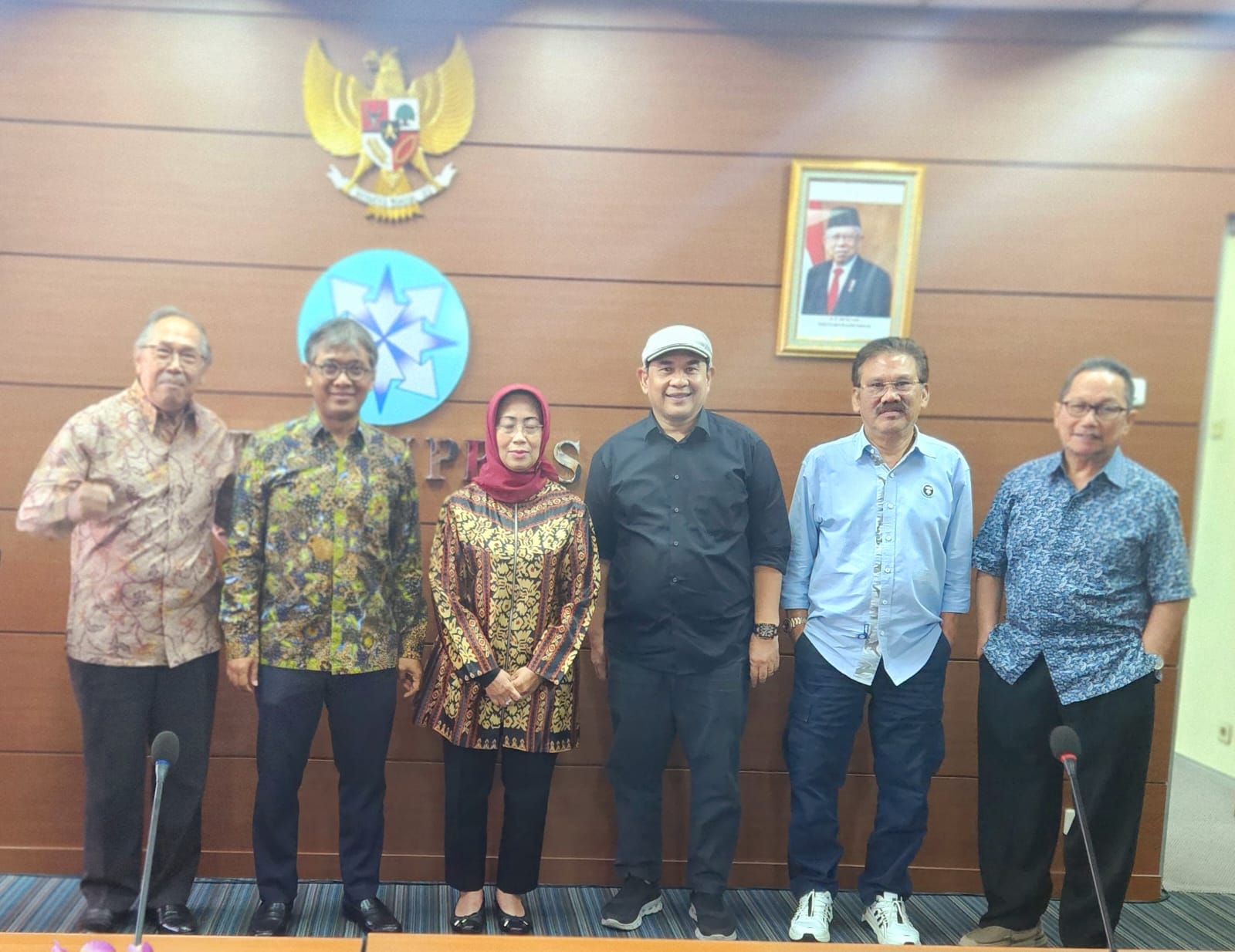 Ketua Dewan Pers Terima Audensi Pengurus PWI Pusat Hasil KLB 