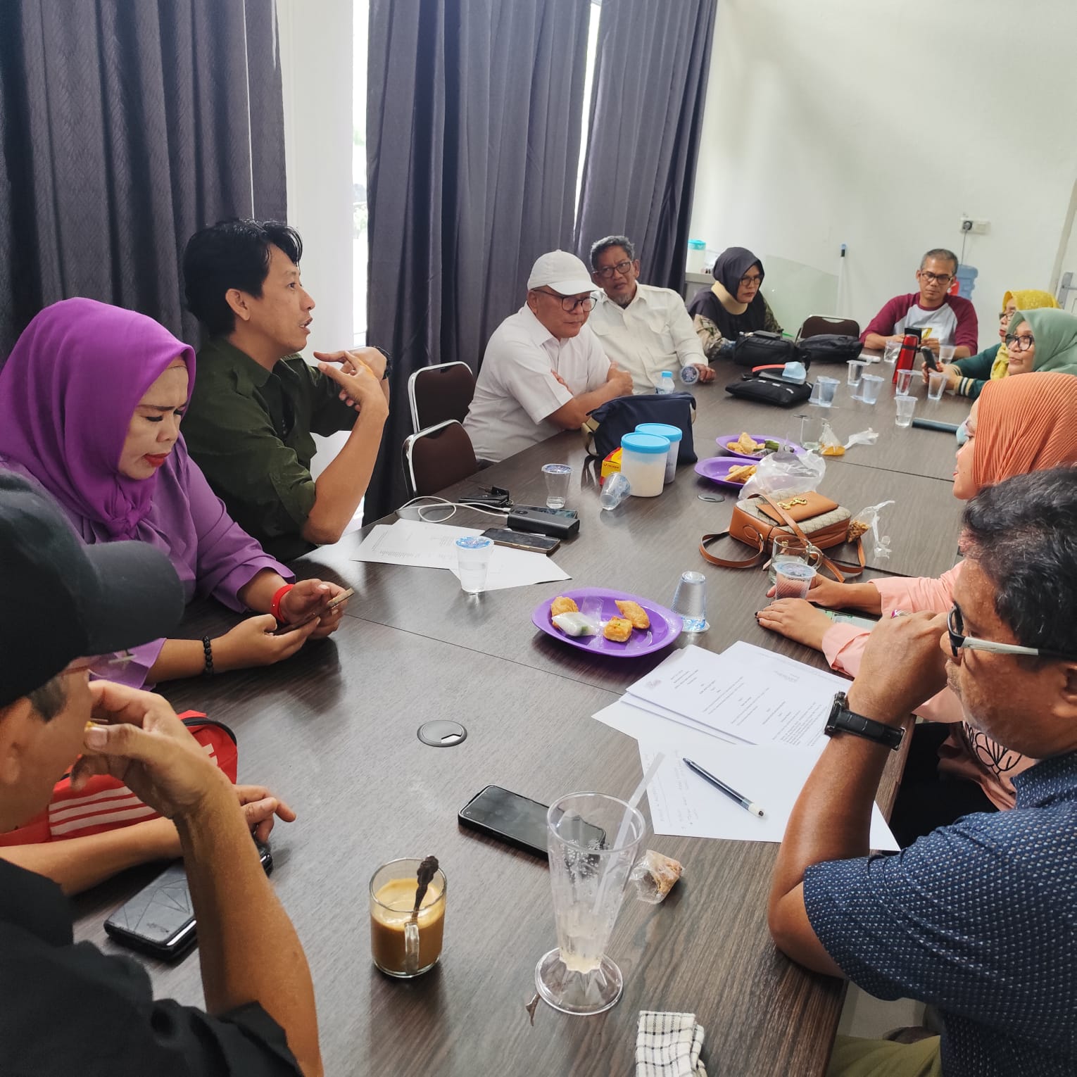 Bersamaan Musprov I, SMSI Riau Taja Diskusi Panel PI Migas  Tanggal 17 Oktober 2024