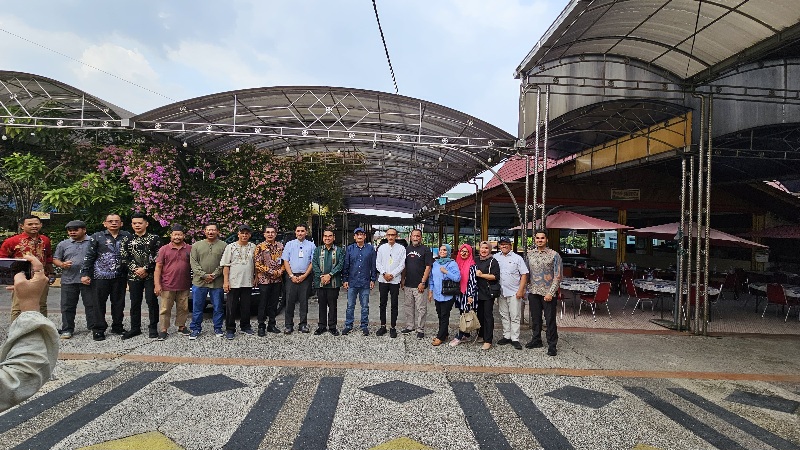 Perkuat Hubungan Kerja Sama, Kakanim Kelas 1 Pekanbaru Silaturahmi dengan Jajaran Pengurus PWI Riau