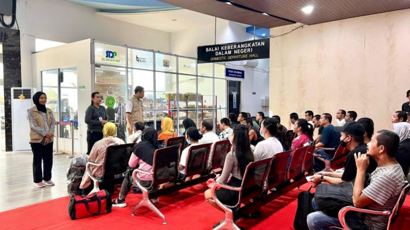 Terkendala Perizinan, 68 PMI Kembali Dideportasi dari Malaysia Melalui Dumai