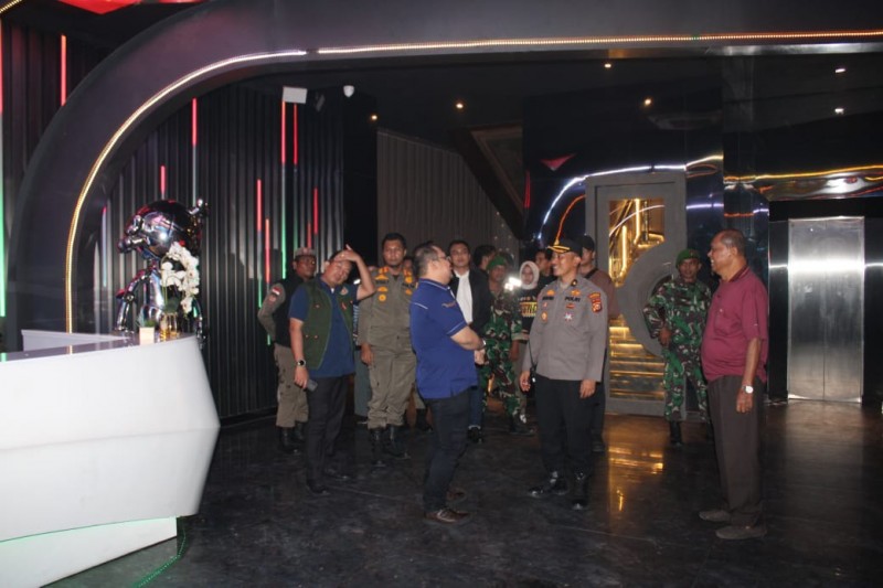 Jelang Ramadhan, Sejumlah THM di Pekanbaru Dirazia