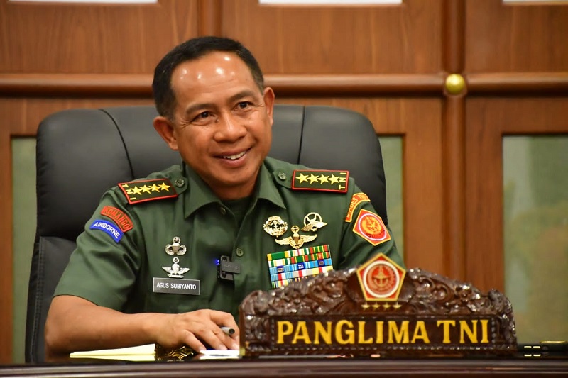 Panglima TNI Rotasi 86 Perwira Tinggi dari AD, AL, dan AU