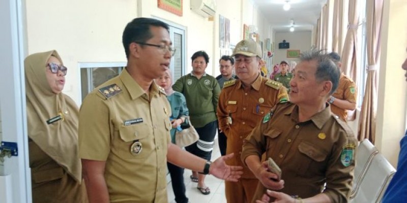 Fasilitas UPT Puskesmas Sinaboi Bersih, Wakil Bupati Rohil Ungkapkan Rasa Kagum