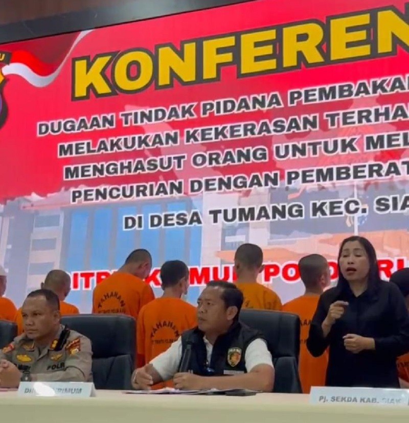 Polda Ingatkan Bupati Siak Waspadai Kepentingan Terselubung di Konflik PT SSL