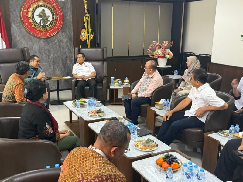 Jelang Konvensi Nasional, SMSI Pusat Audensi ke Kabaintelkam Polri 